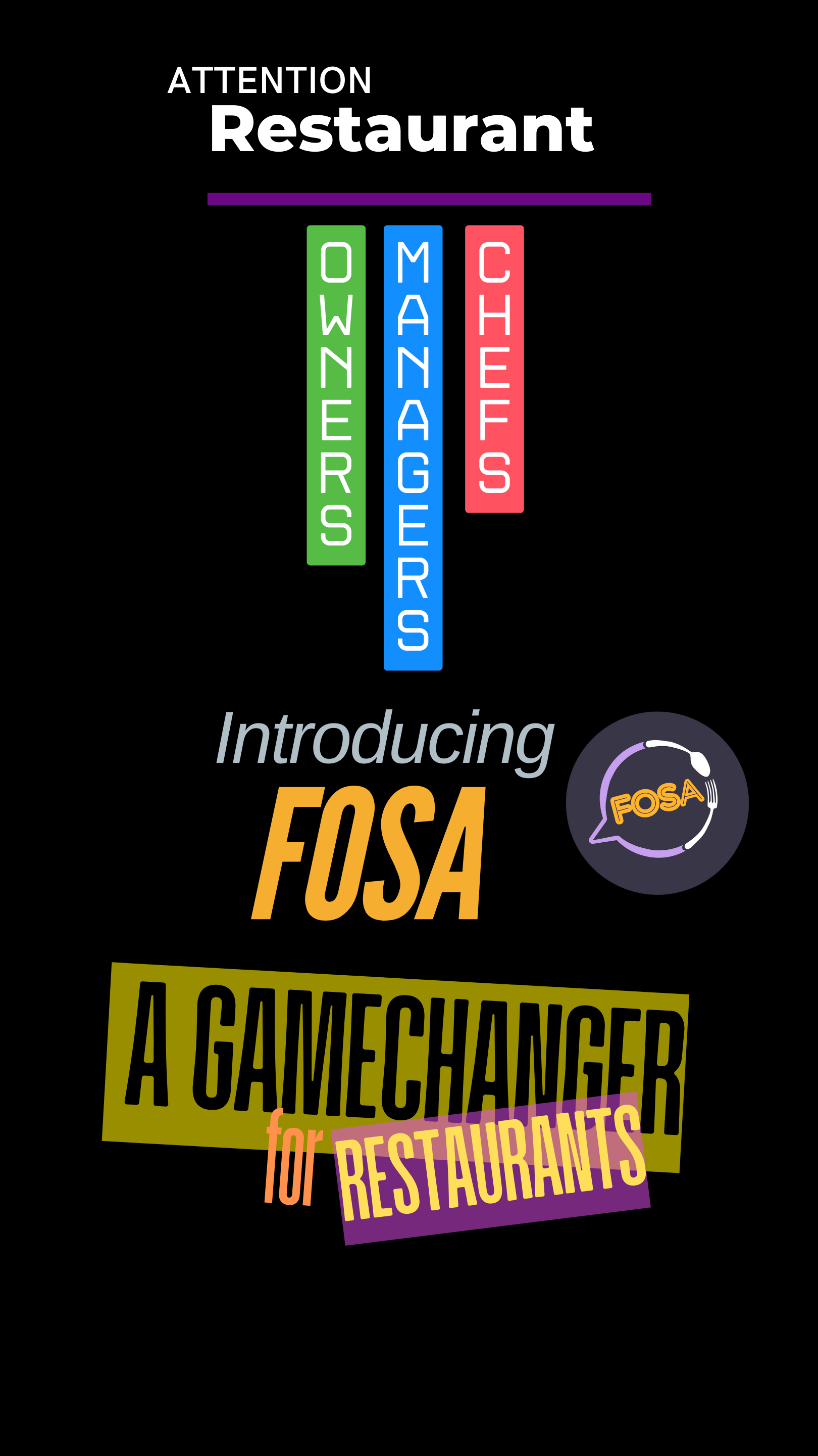 Introducing FOSA: A Gamechanger for Restaurants – Register Your Restaurant by Providing Basic Details and Contact Information Easily